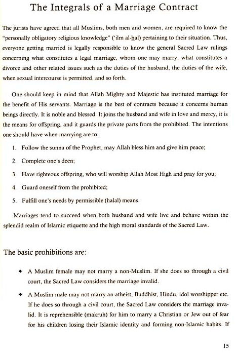 Islams Women - Fiqh of Marriage - Dowry